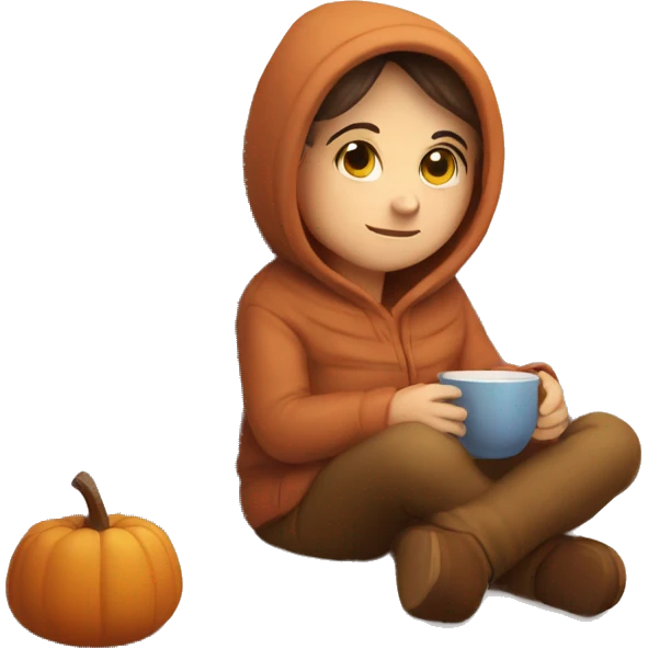 cozy autumn emoji