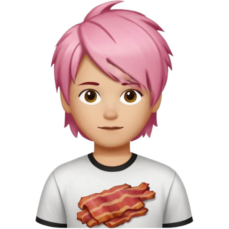 hair bacon roblox emoji