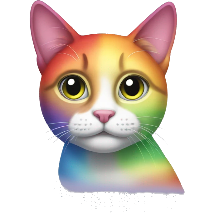rainbow cat emoji