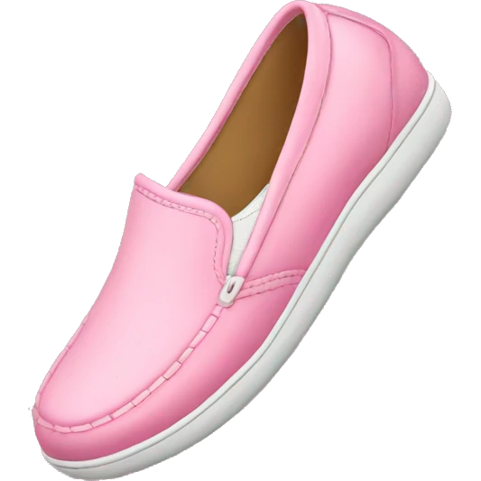 pink slip on shoes emoji