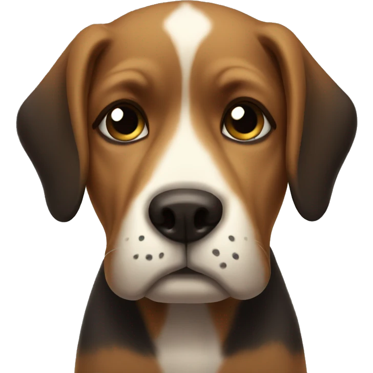 sad dog emoji