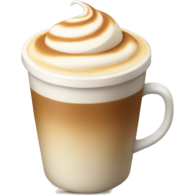 Vanilla latte  emoji