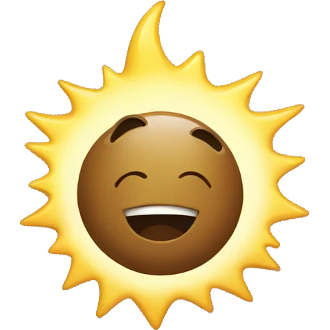sunny emoji