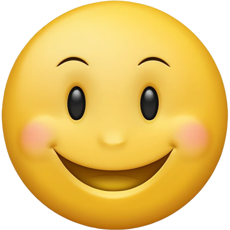 Yellow smiley face emoji