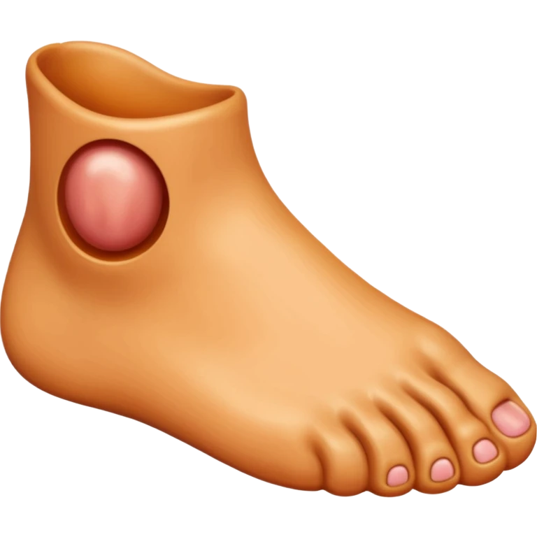 foot emoji