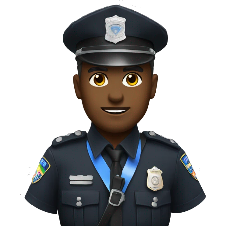 Pride police emoji