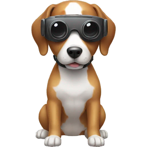 vr dog emoji
