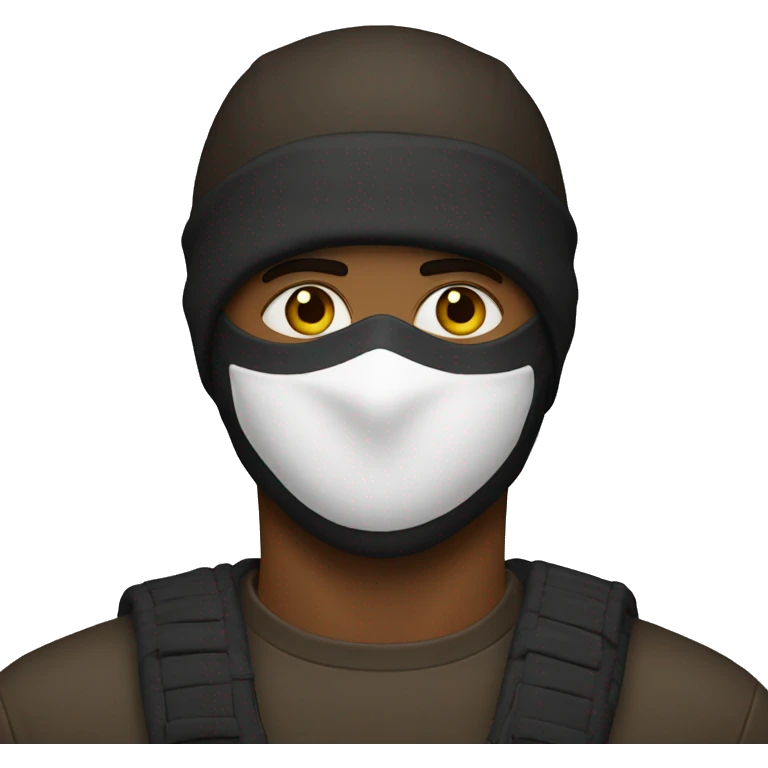 man with ski-mask emoji