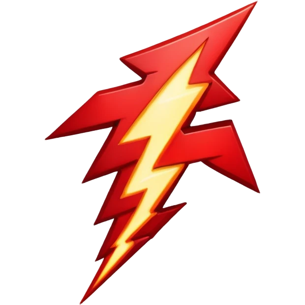 Rayos sentellas con furia rojo que exprese molesta con electricidad  emoji