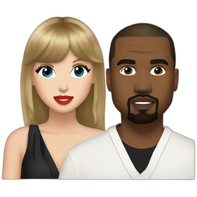 kanye grammys taylor swift emoji