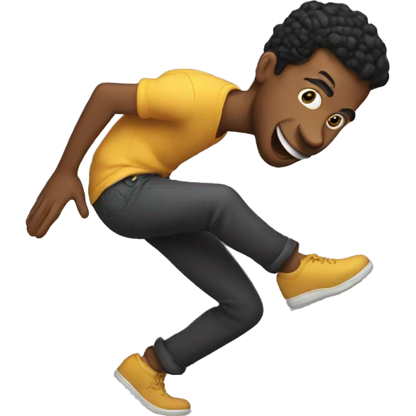goofy twerking emoji