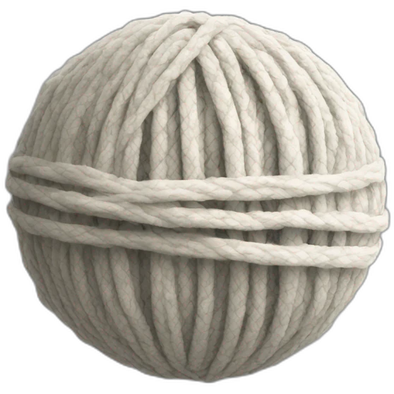 zerknitterter papier ball emoji