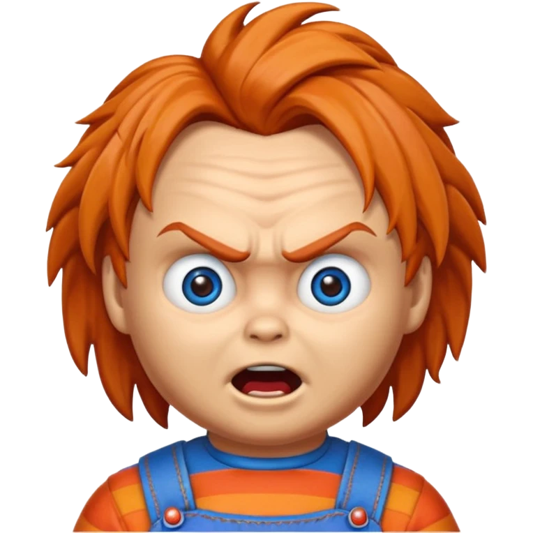 Un emojin de chuky emoji