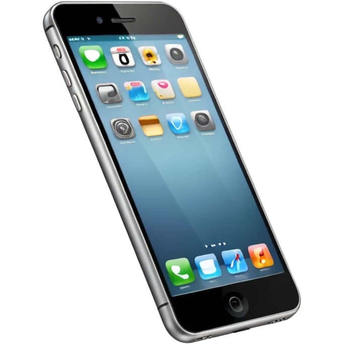 stile iphone deve essere più lungi e secco emoji