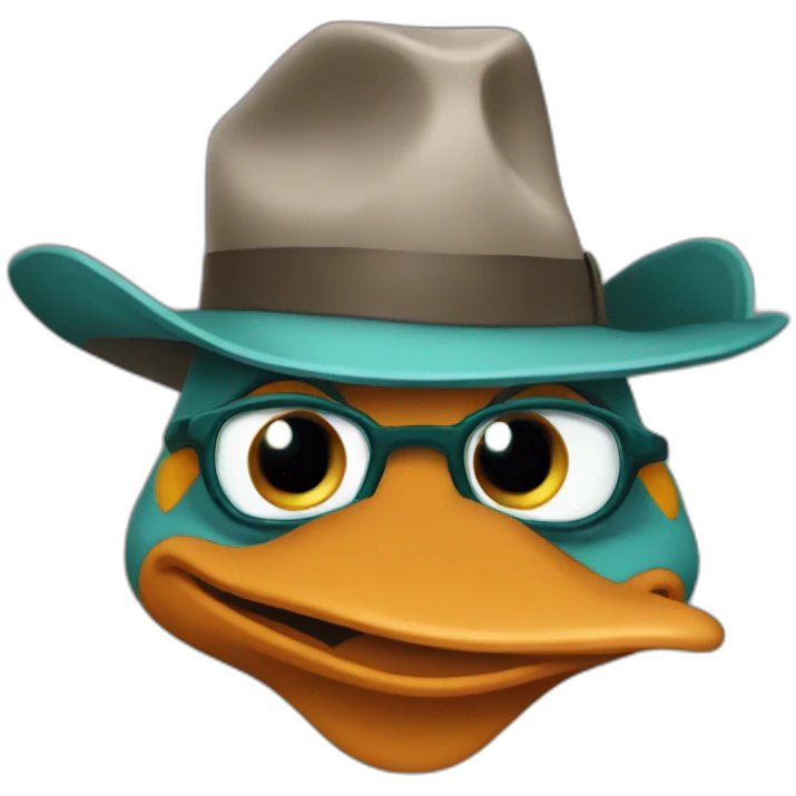 Perry the platypus emoji