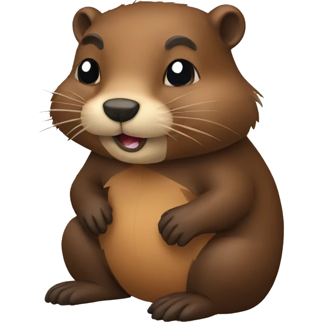 beaver emoji