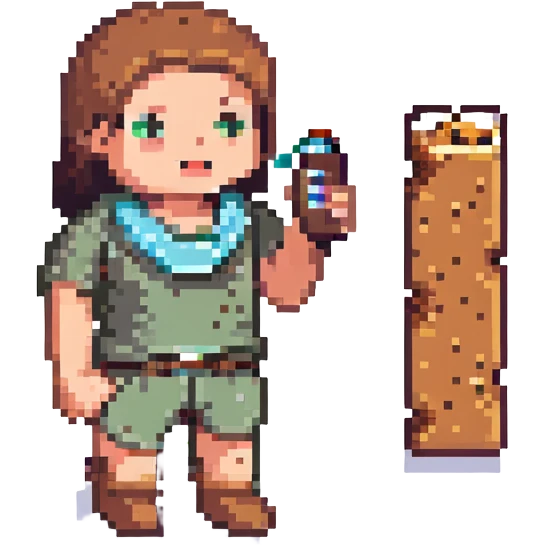 guy eating protein bar emoji