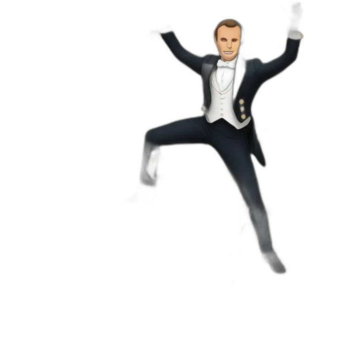 macron danse emoji