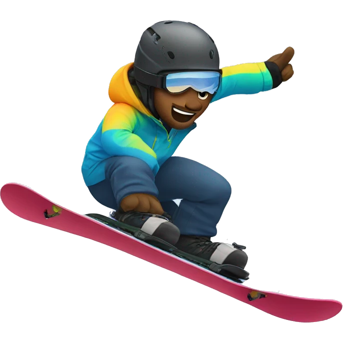 paraolympics snowboarding emoji