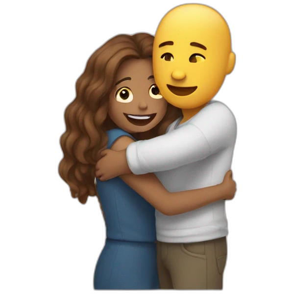 Hug emoji