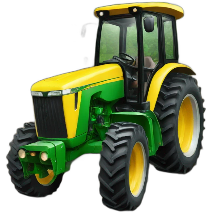 Tracteur Jonny deer emoji