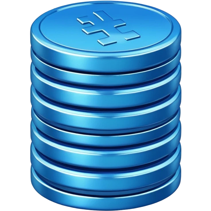 blue coins credit pack emoji