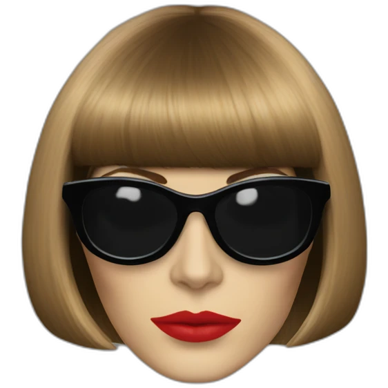 Anna wintour Dart Fener mask emoji