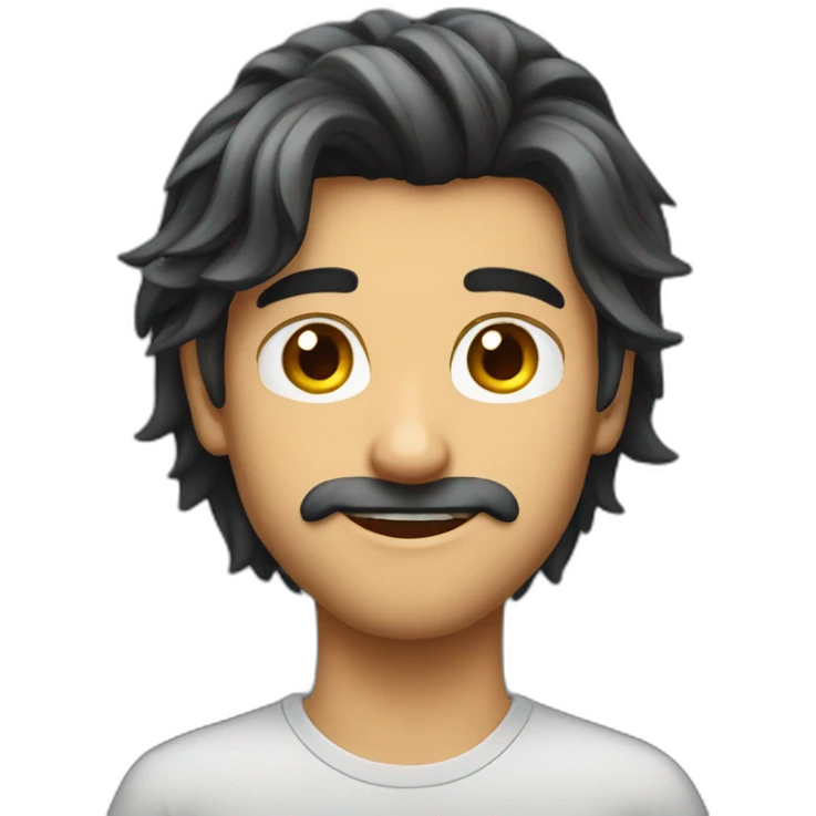Long hair Param pandey emoji