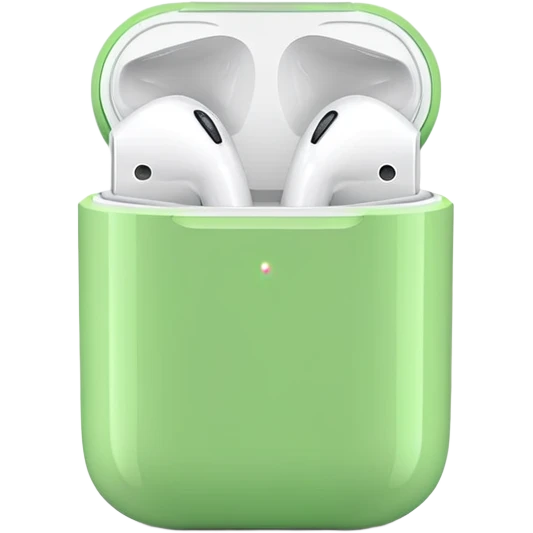 green airpods emoji