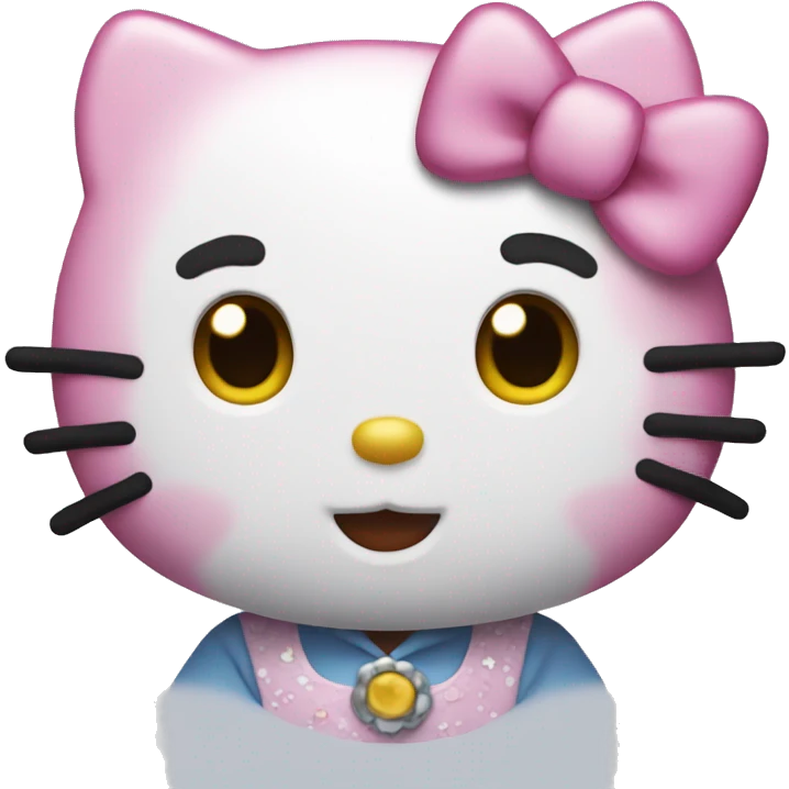 Hello kitty cute emoji