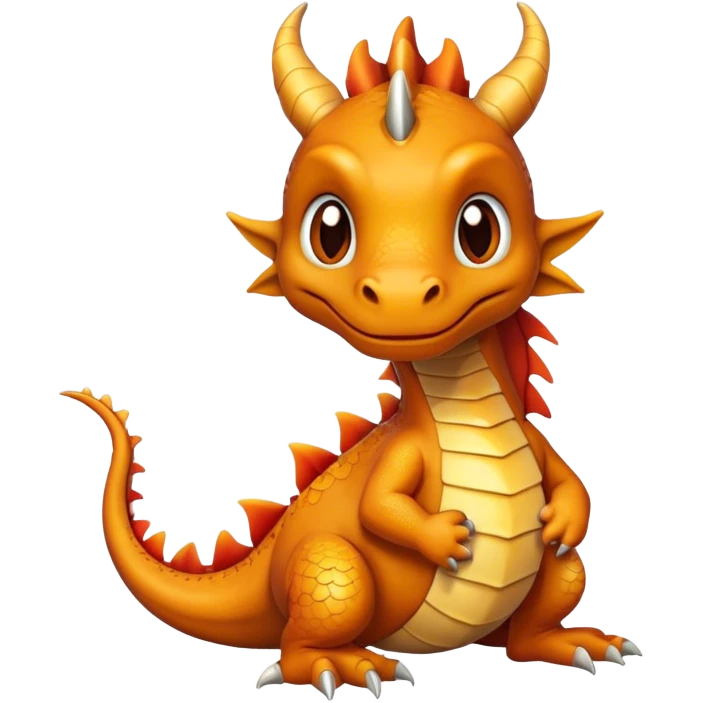 Chibli funny dragon  emoji