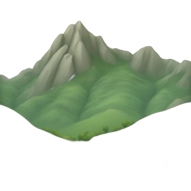 High hills emoji