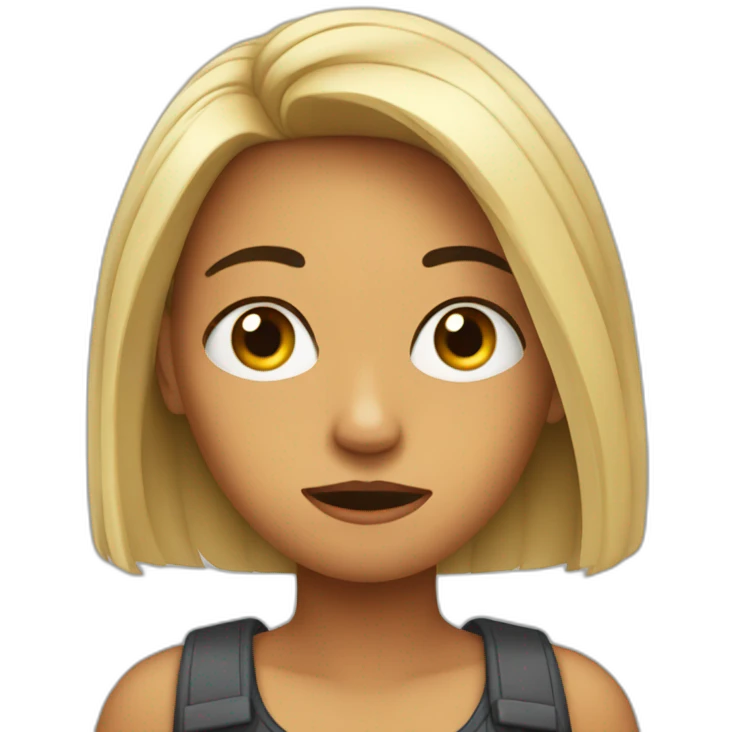 CARA DESCONFIADA emoji