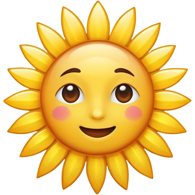 Sparkling Sunshine  emoji