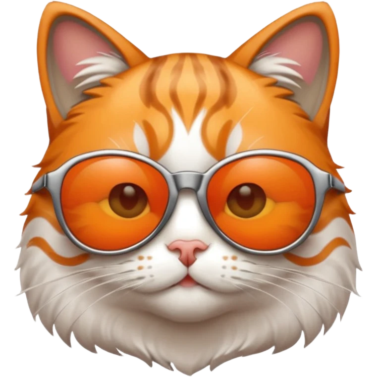 Cat wearing sunglasses emoji