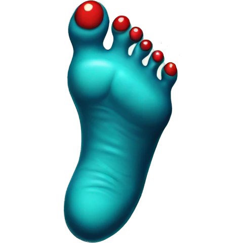 Foot monster  emoji