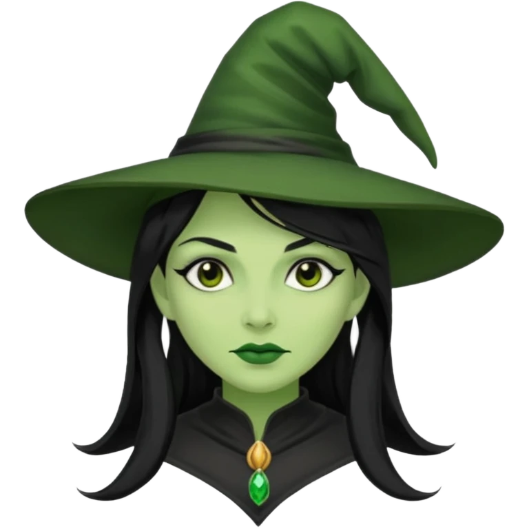 green witch emoji