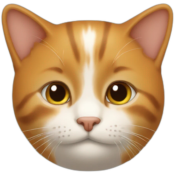 Chat roux emoji