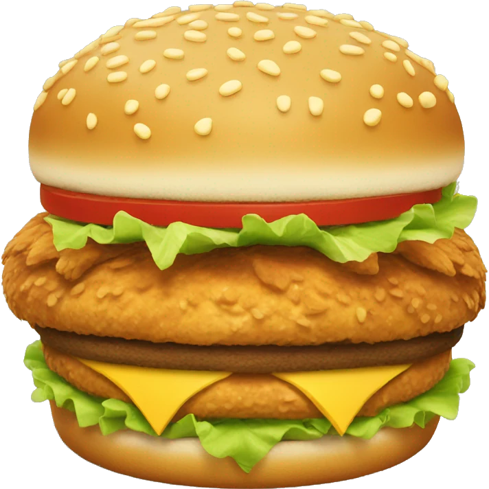 chicken big mac emoji