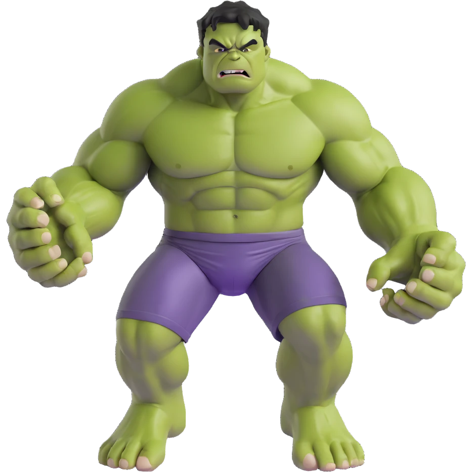 super hero Hulk emoji