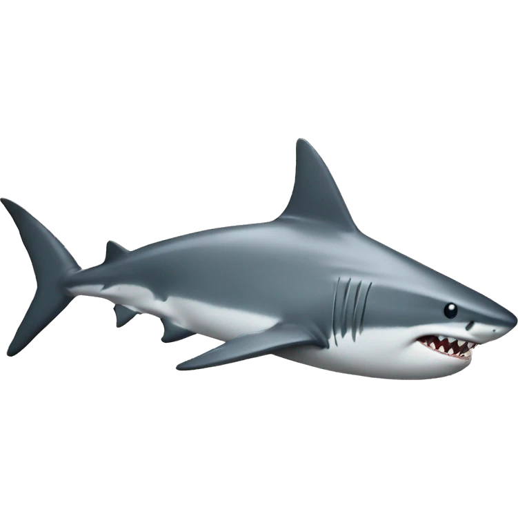 Shark in the kitchen emoji