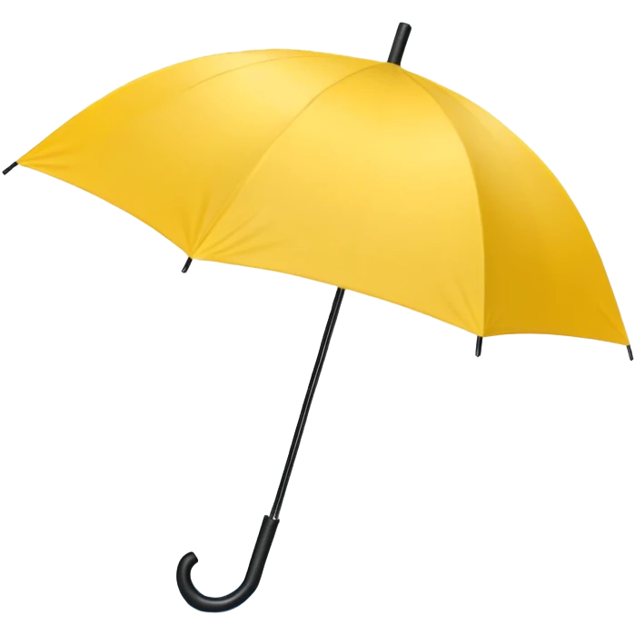 yellow umbrella  emoji
