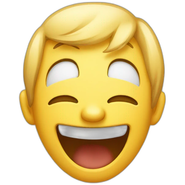 laugh and cry at same time emoji
