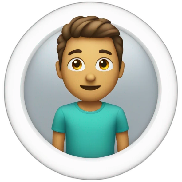 Personne qui tient un coeur emoji