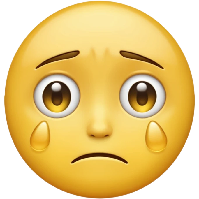 Sad crying emoji emoji