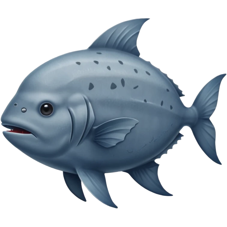 Mola Mola Sunfish emoji