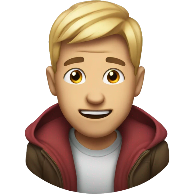 IShowSpeed trying not to laugh emoji