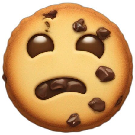 powerfull electric cookie emoji