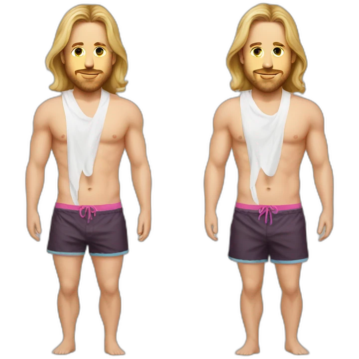 Ryan Gosling in bikini emoji