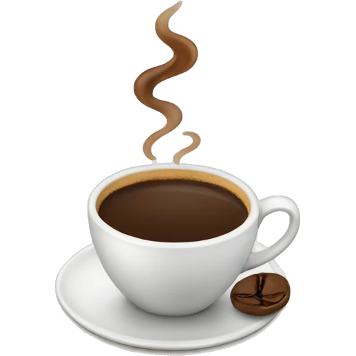 Coffee emoji